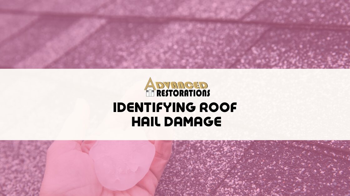 Identifying roof Hail damage